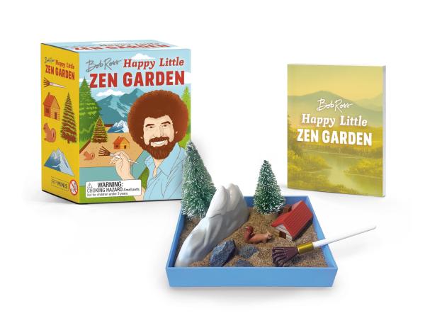 Bob Ross Happy Little Zen Garden Mini Kit