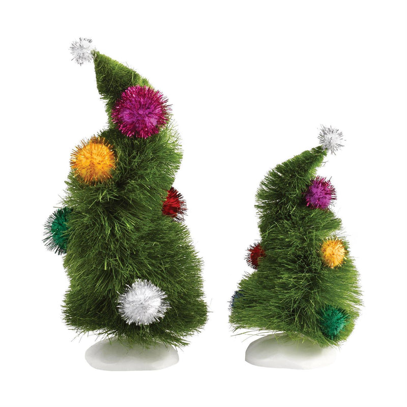 Wonky Trees - 2 Piece Set - The Country Christmas Loft