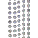 Clear Iridescent Bead Garland - 15 Feet - The Country Christmas Loft