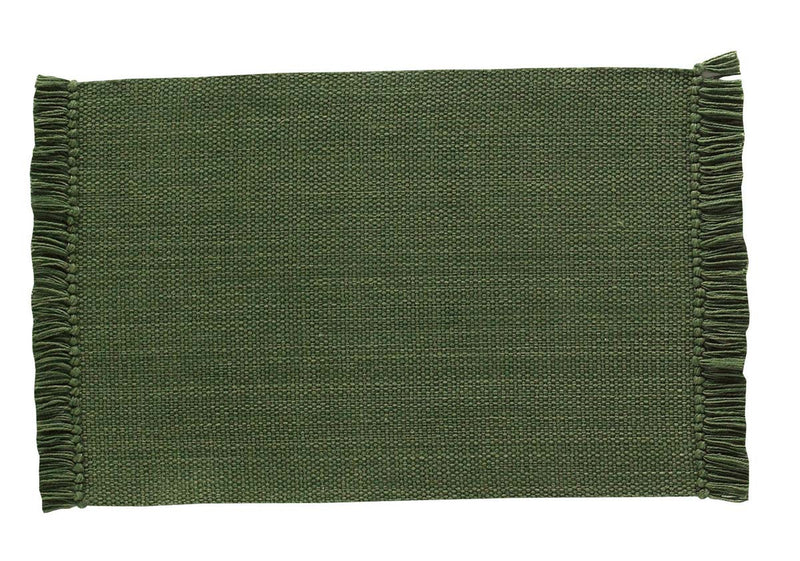 Casual Classic Placemats - Green - The Country Christmas Loft