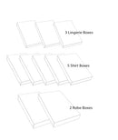 Heavyweight White Apparel Gift Boxes - 10 Pack - The Country Christmas Loft