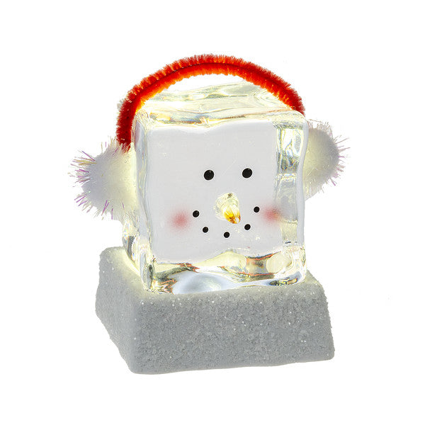 Lighted LED Ice Fella Mini Shimmer - The Country Christmas Loft
