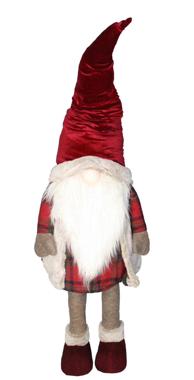 Lighted Bobble Gnome - 53 Inch Tall