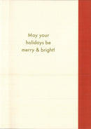 Dot Tree Christmas Card - Single - The Country Christmas Loft