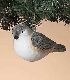 Glass Bird Ornament - - The Country Christmas Loft