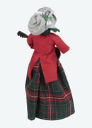 Tartan Plaid Musical Family - Woman - The Country Christmas Loft