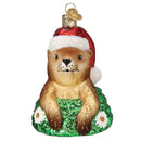Santa Groundhog Ornament - The Country Christmas Loft