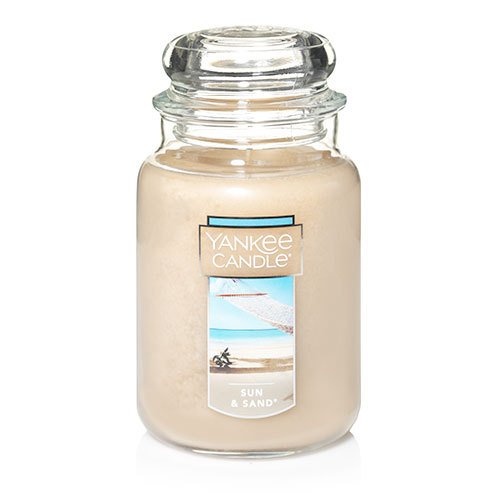 Yankee Candle Original Jar Candle - Sun and Sand - Large - The Country Christmas Loft