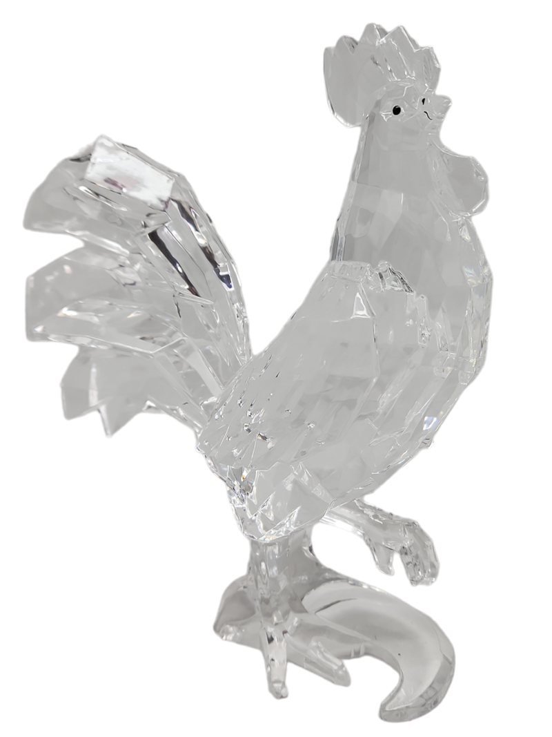 Acrylic Rooster Figurine