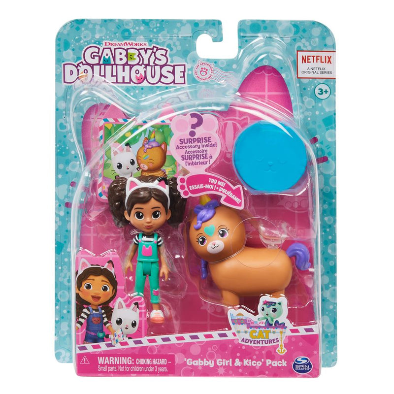 Gabbys Dollhouse Gabby Girl and Kico The Kittycorn Toy Figures - The Country Christmas Loft