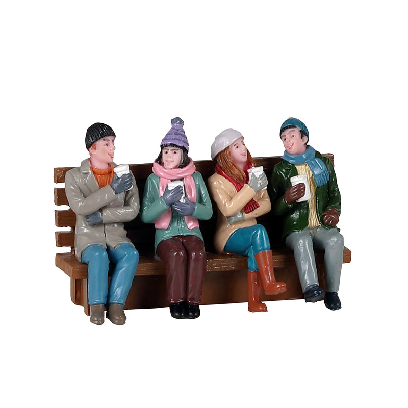 Coffee And Friends - Figurine - The Country Christmas Loft