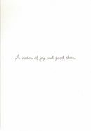 Handmade Christmas Card - Baubel - The Country Christmas Loft