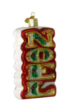 Old World Christmas Noel Glass Ornament - The Country Christmas Loft