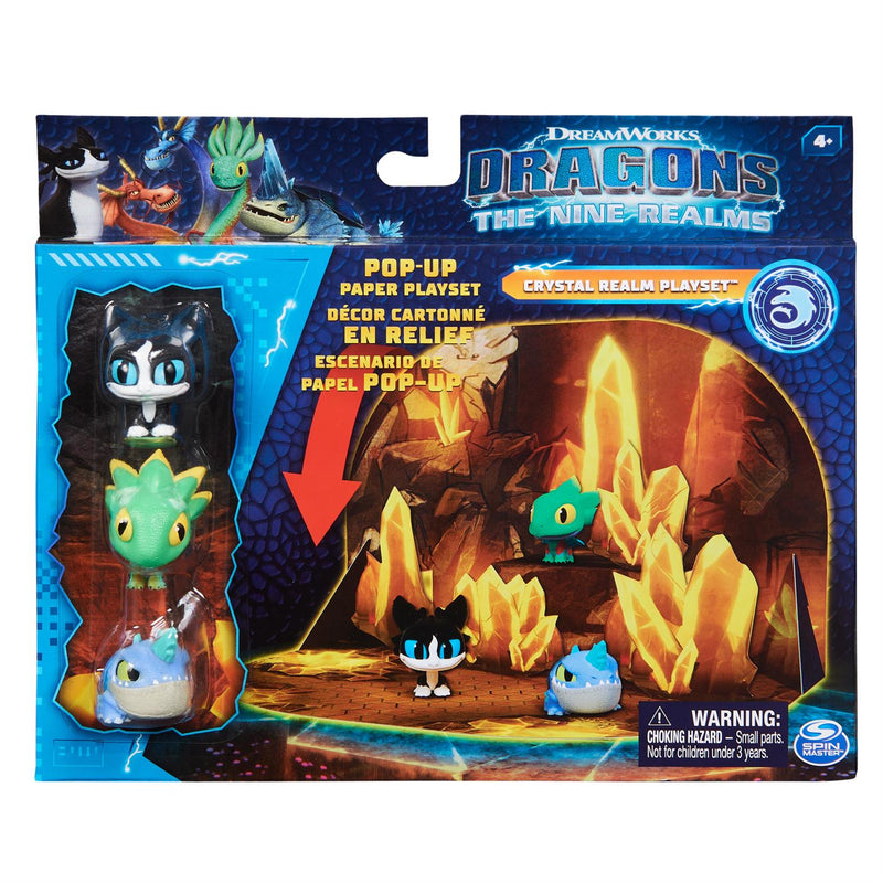 DreamWorks Dragons Crystal Realm Pop-Up Playset