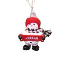 Cozy Snowman Ornament (Letters G - R) - - The Country Christmas Loft