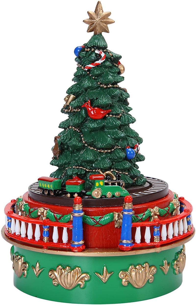 Mini Carnival Music Box - Tree - The Country Christmas Loft
