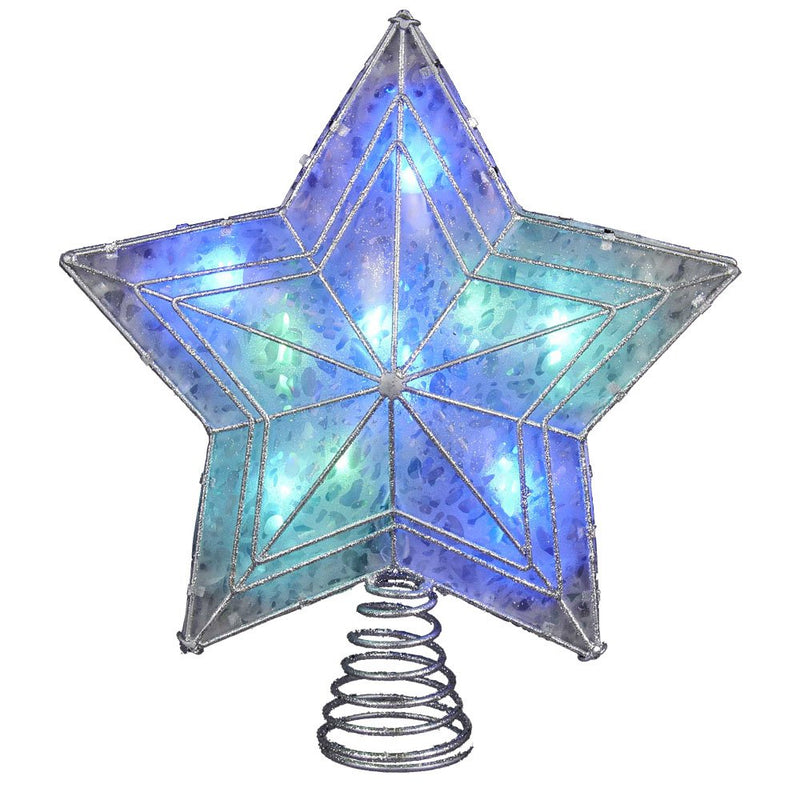 10-Light Color-Changing Star LED Treetop - The Country Christmas Loft