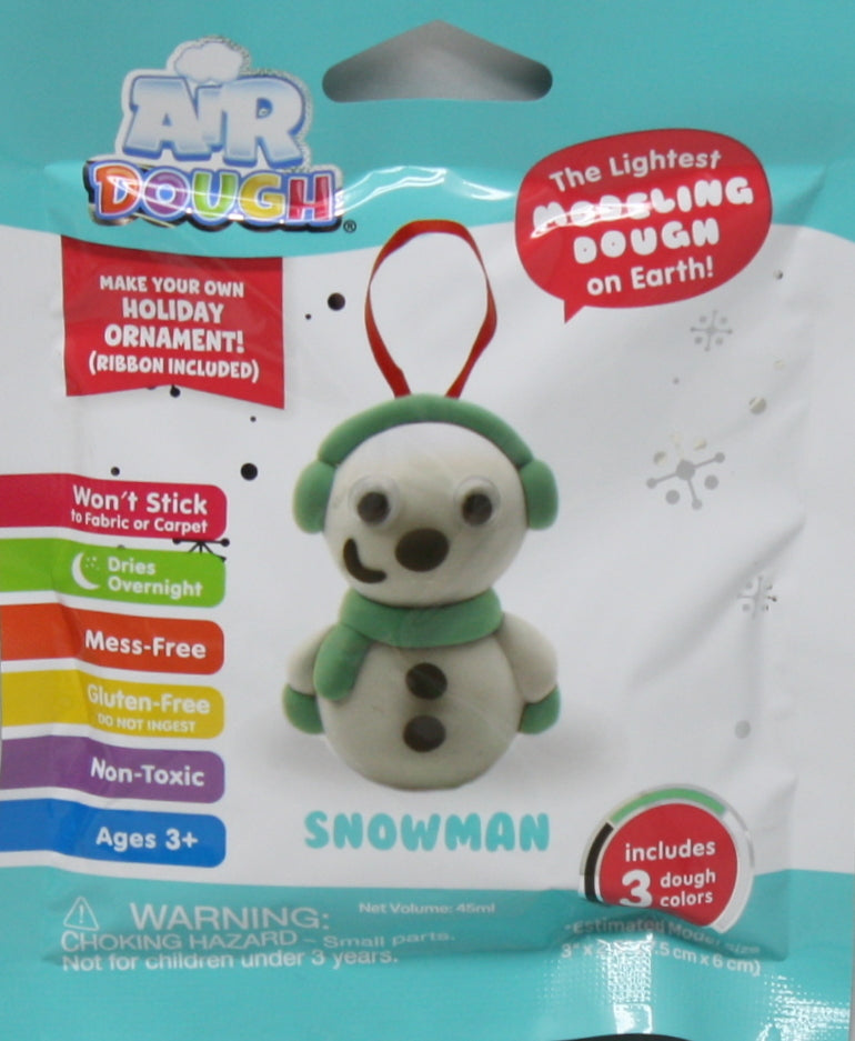 Air Dough - Snowman - The Country Christmas Loft