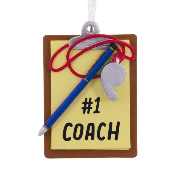 Coaches Clipboard - Ornament