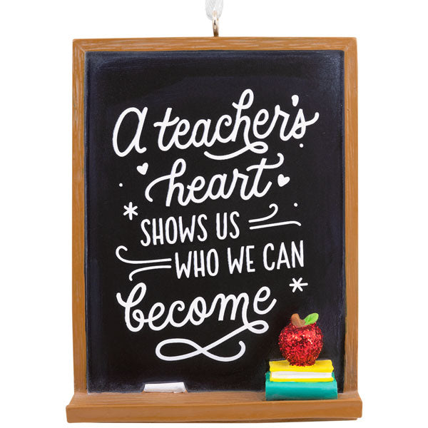 Teacher Blackboard Ornament
