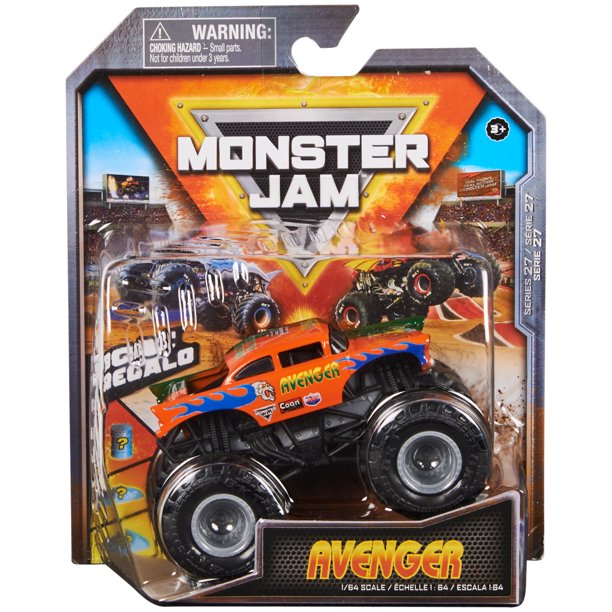 Monster Jam - 1:64 Scale Die Cast  - Avenger - The Country Christmas Loft