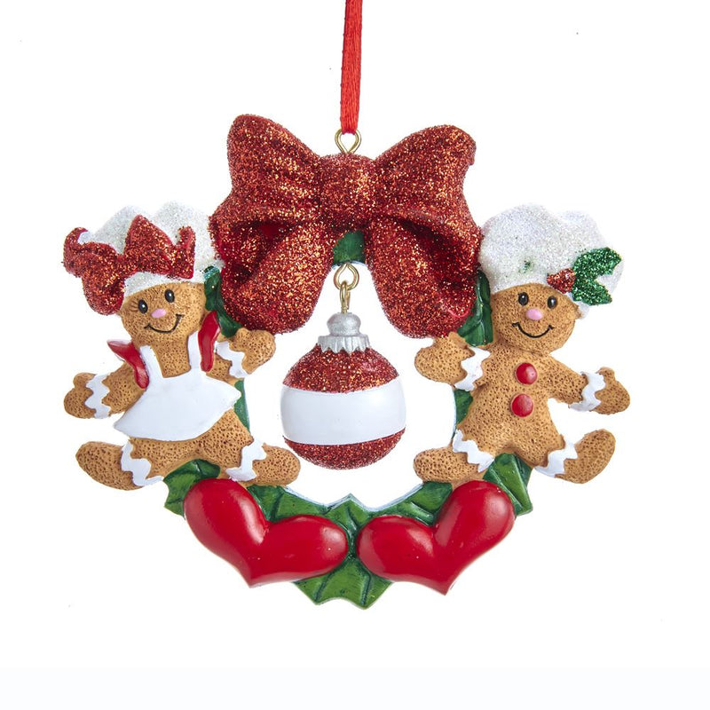 Gingerbread Wreath Ornament - - The Country Christmas Loft