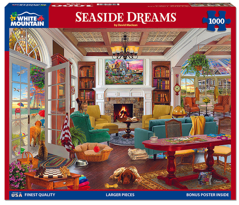 Seaside Dreams Puzzle - 1000 Piece