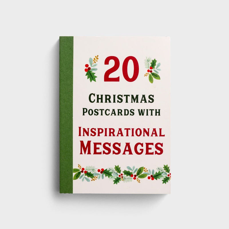 20 Christmas Post Cards With Inspirational Messages
