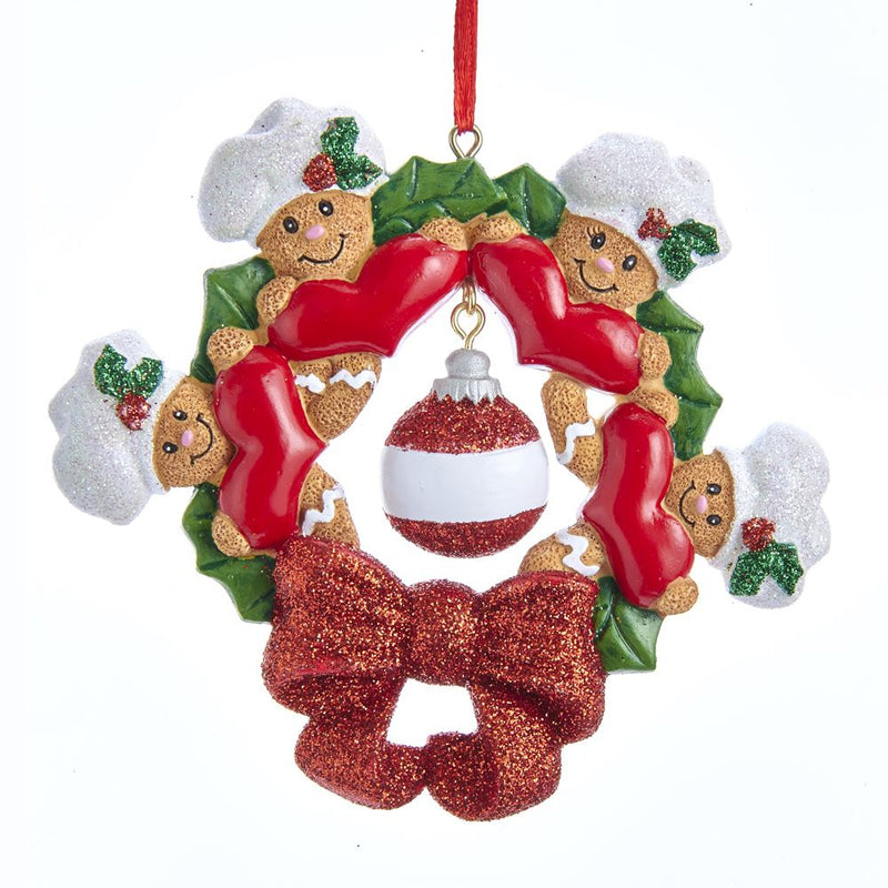Gingerbread Wreath Ornament - - The Country Christmas Loft