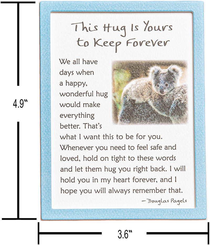 Easel-back Print with Magnet - This Hug is Yours to Keep Forever - The Country Christmas Loft