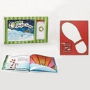 Santa Claus Book And Snow Boot Stencil 3 Piece Kit - The Country Christmas Loft