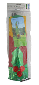 Solar Lit 80 inch Flapper Flag - - The Country Christmas Loft