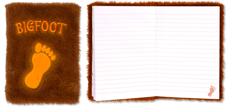 Fuzzy Big Foot Notebook