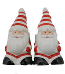 Ceramic Santa Salt and Pepper Set - The Country Christmas Loft