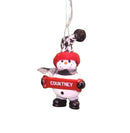 Cozy Snowman Ornament (Letters A - F) - - The Country Christmas Loft