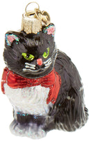 Tuxedo Kitty Ornament - The Country Christmas Loft