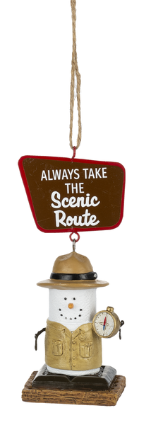 Park Ranger Smore's Ornament - Scenic Route - The Country Christmas Loft