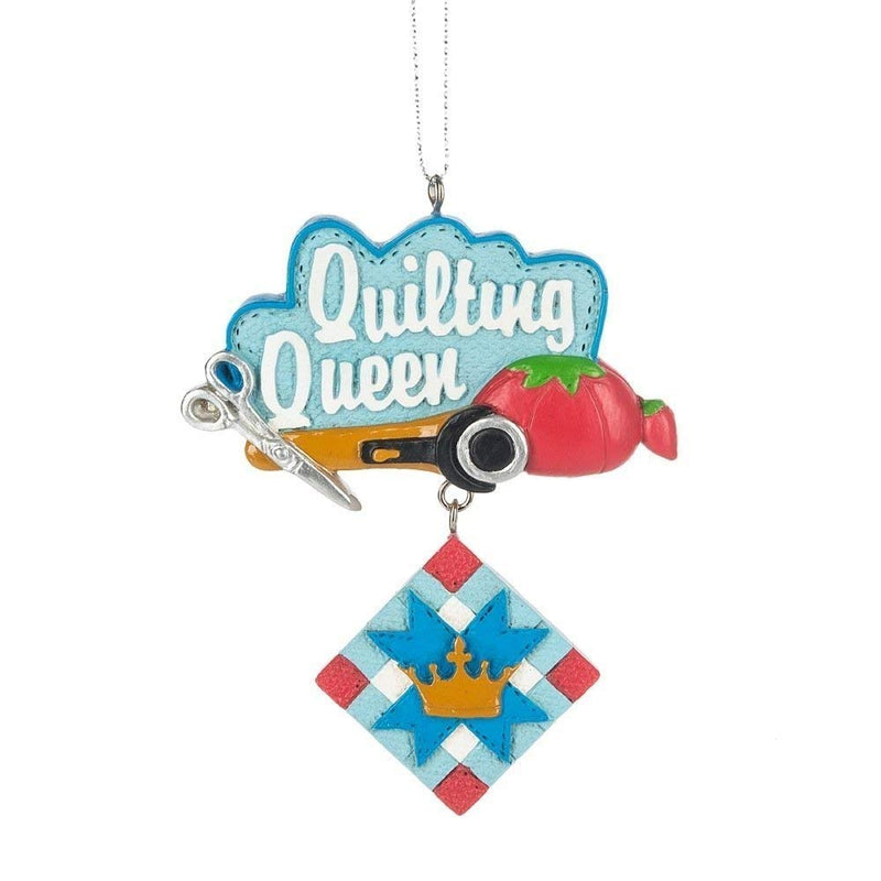 Quilting Queen Ornament - The Country Christmas Loft