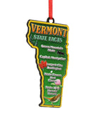 Vermont Collage Ornament - The Country Christmas Loft