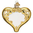 Old World Christmas 50th Anniversary Heart Glass Ornament - The Country Christmas Loft