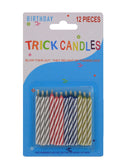 TRICK Spiral Cake Candles - 12 pack - The Country Christmas Loft