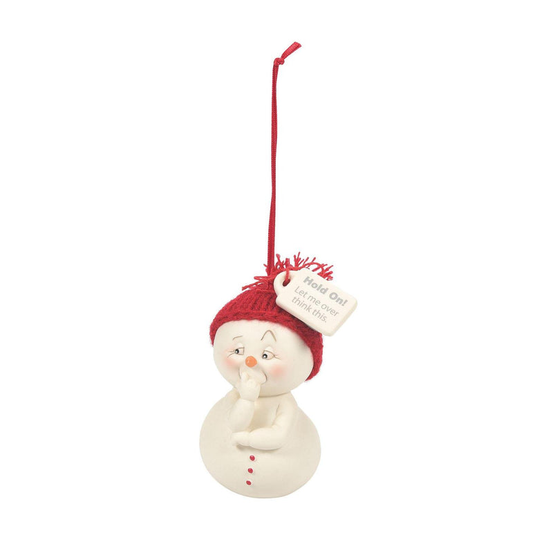 Let Me Overthink This ornament - The Country Christmas Loft