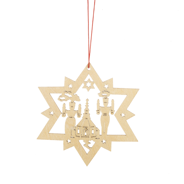Wooden Holiday Icon Ornament - Star - Nutcracker Church - The Country Christmas Loft