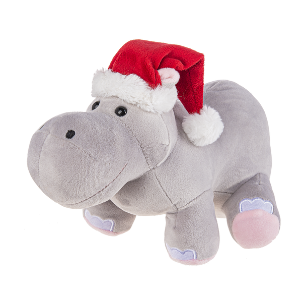 Christmas Hippo - 9 Inch - The Country Christmas Loft