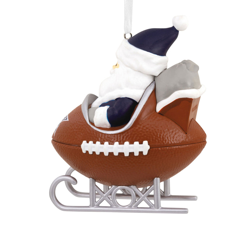 Dallas Cowboys Football Sled Ornament