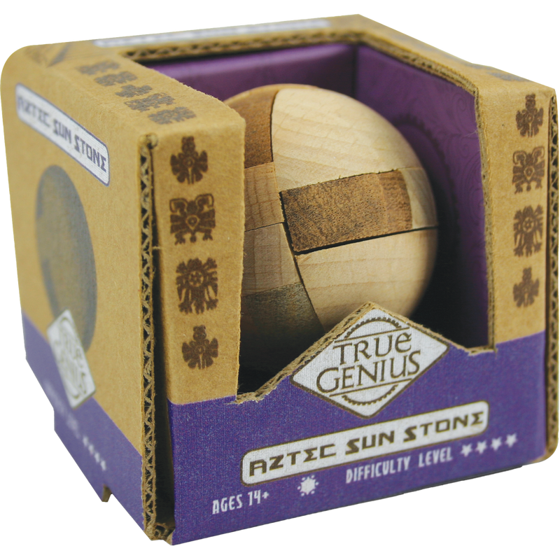 Aztec Sun Stone - Wooden Puzzle