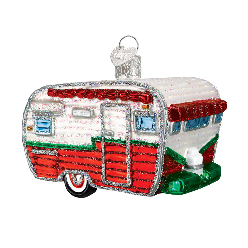 Old World Christmas Travel Trailer - The Country Christmas Loft