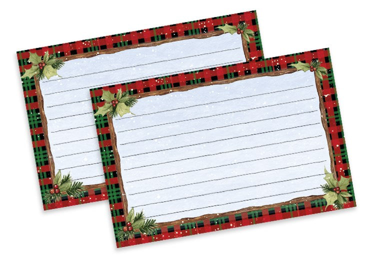 Home For Christmas Recipe Cards - The Country Christmas Loft