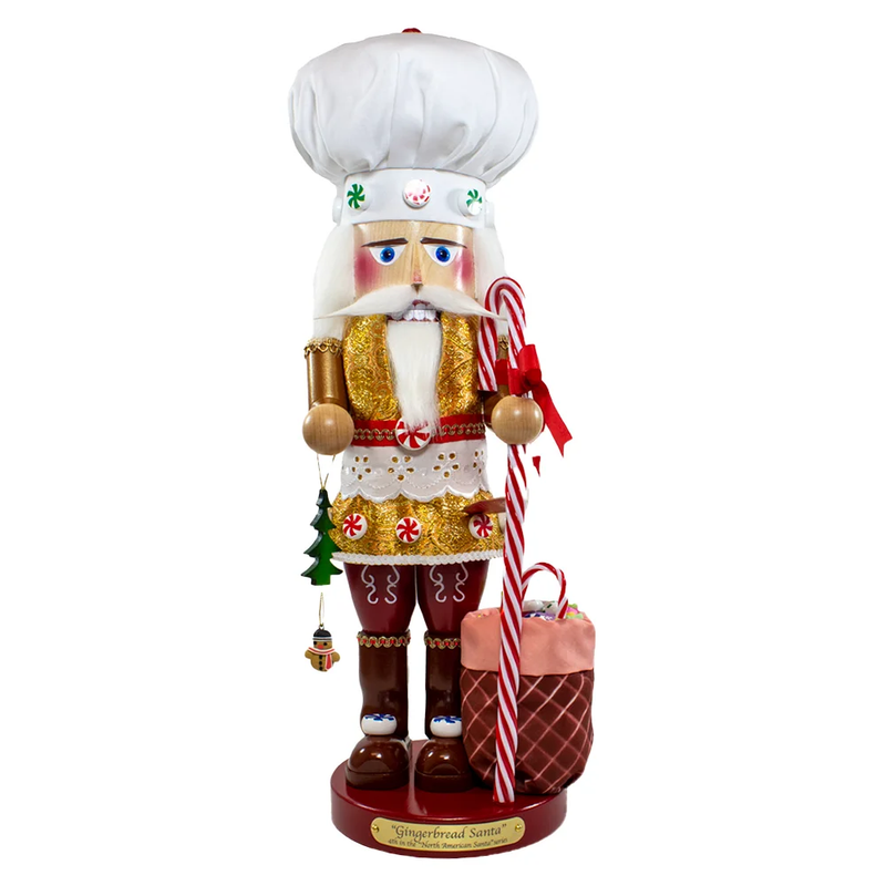Steinbach Gingerbread Chef Santa Nutcracker - 19 Inch