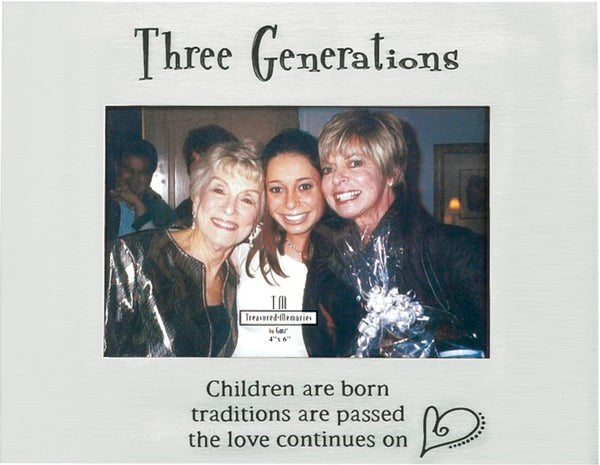 Three Generations Photo  Frame